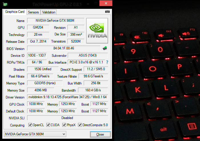 Geforce GTX 980M