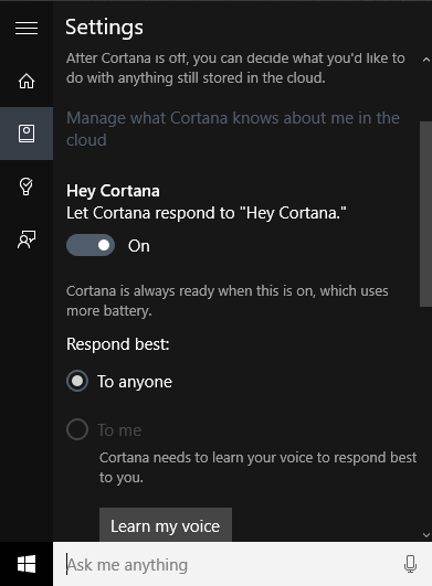 Hello Cortana