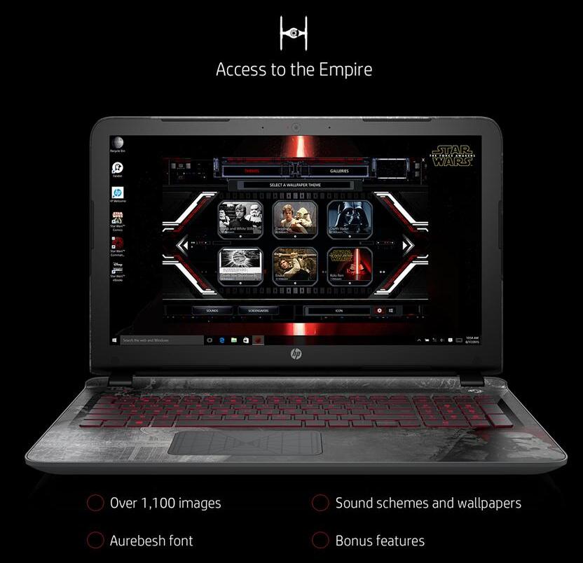 HP Star Wars Special Notebook Edition Laptop